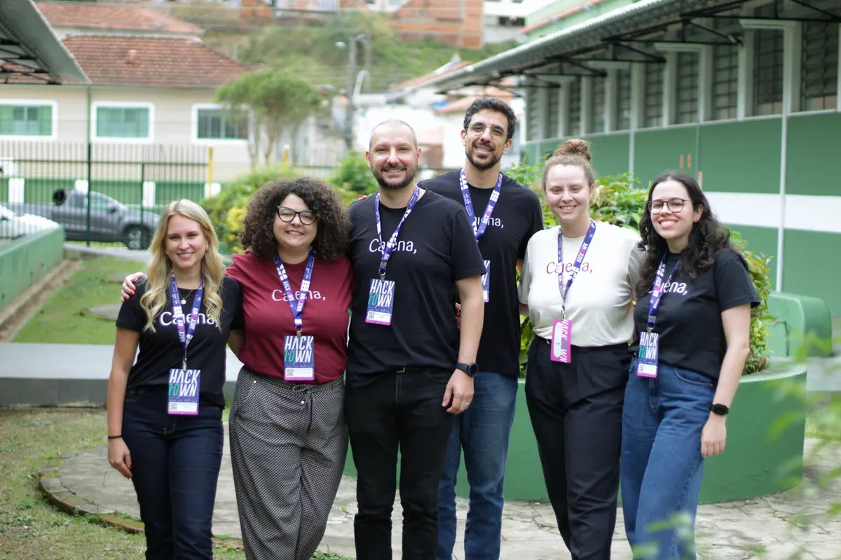 Caiena no HackTown 2026: como foi participar do evento de tecnologia