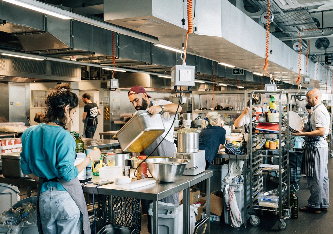 Commercial kitchens