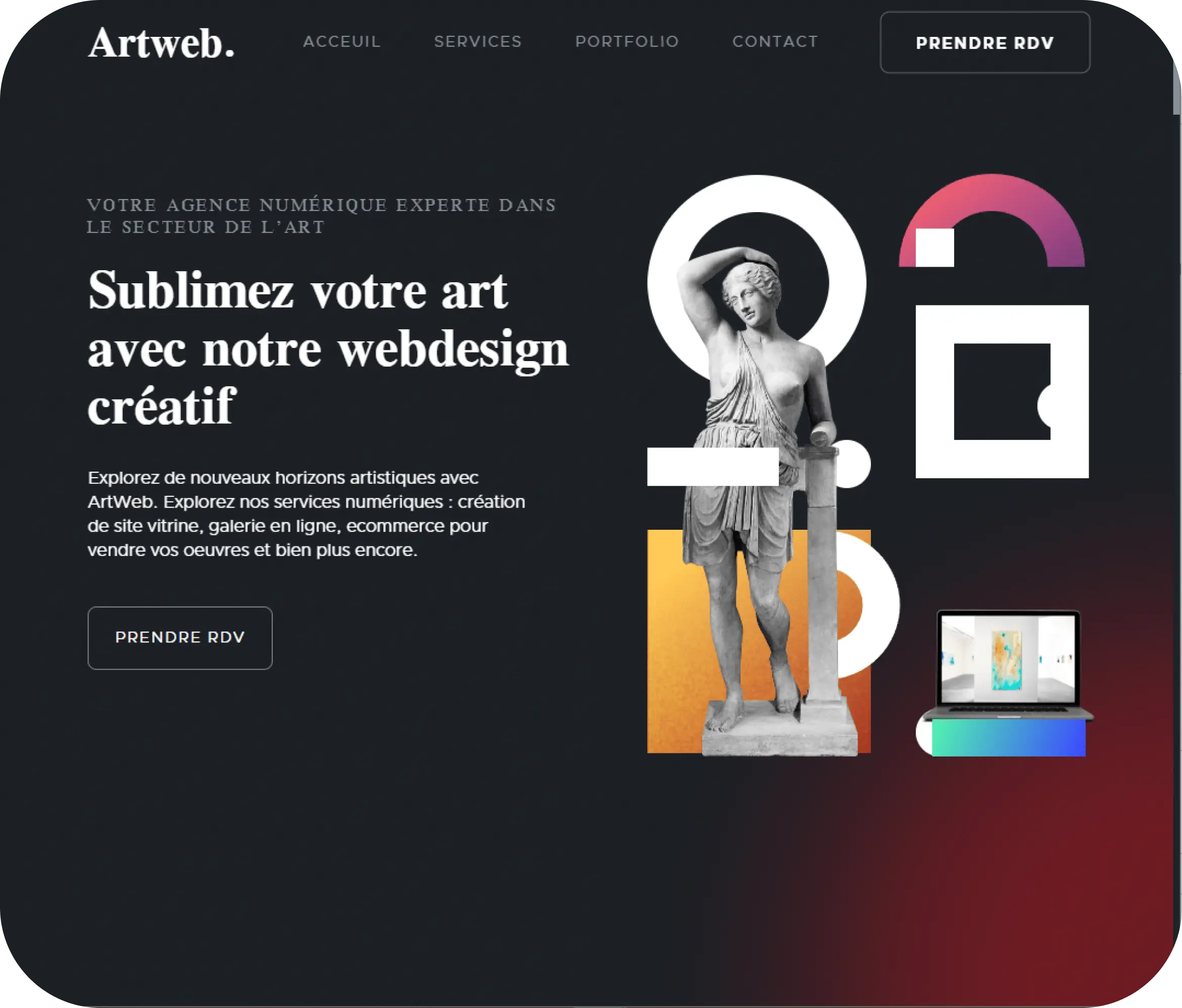 Interface Artweb