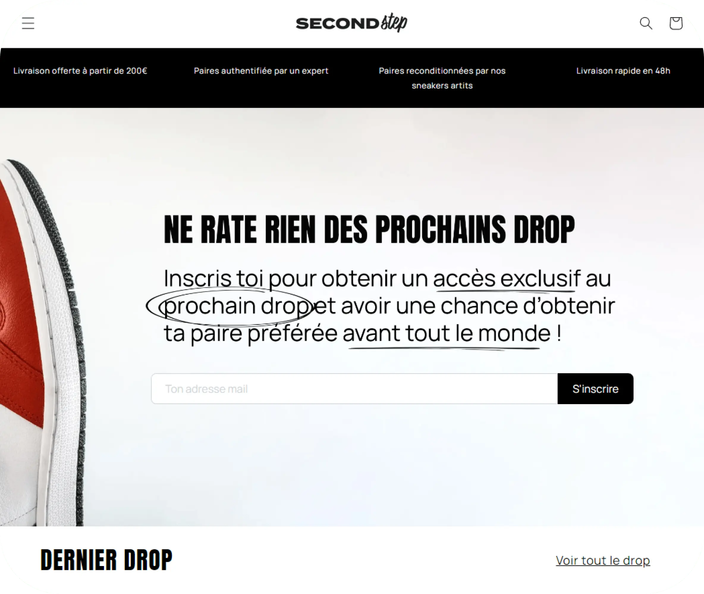 Interface SecondStep