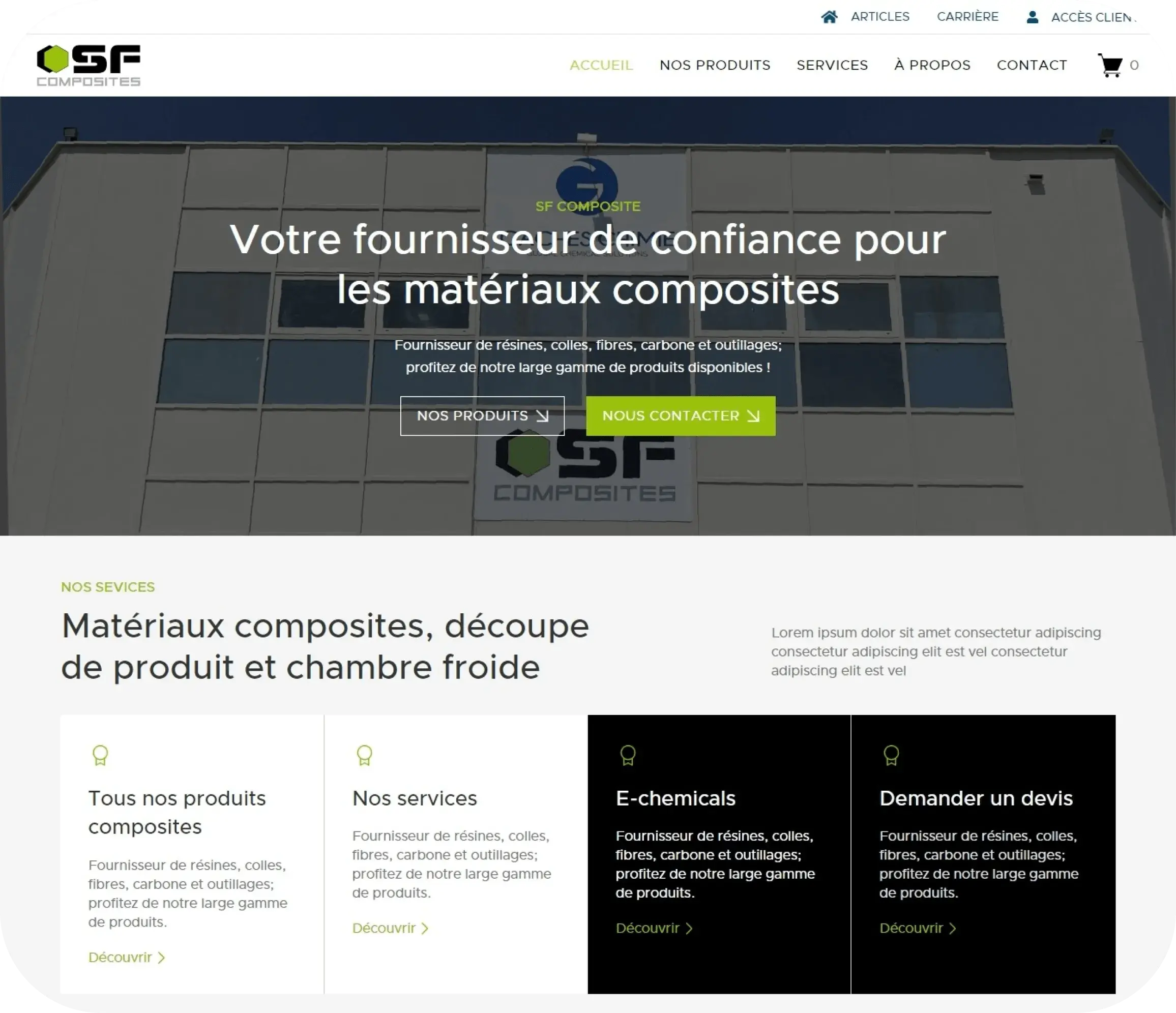 Interface SF Composite