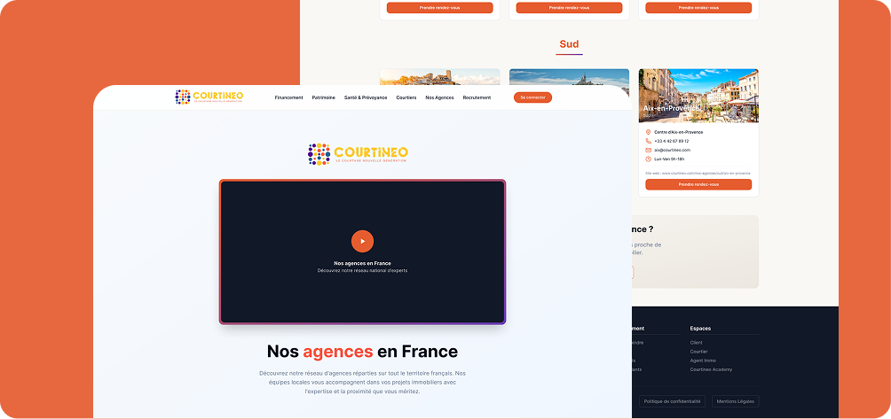 Interface Courtineo