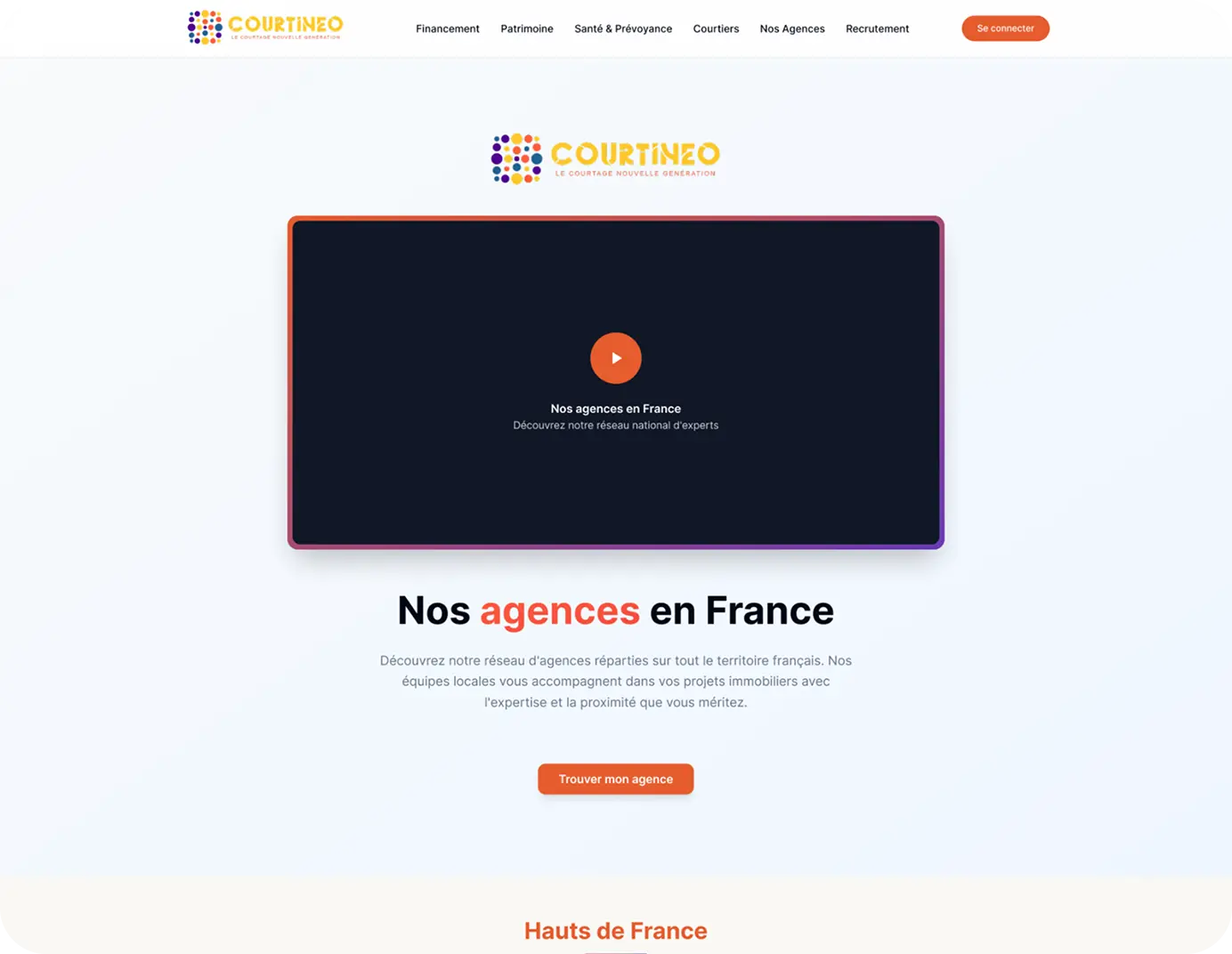 Interface Courtineo