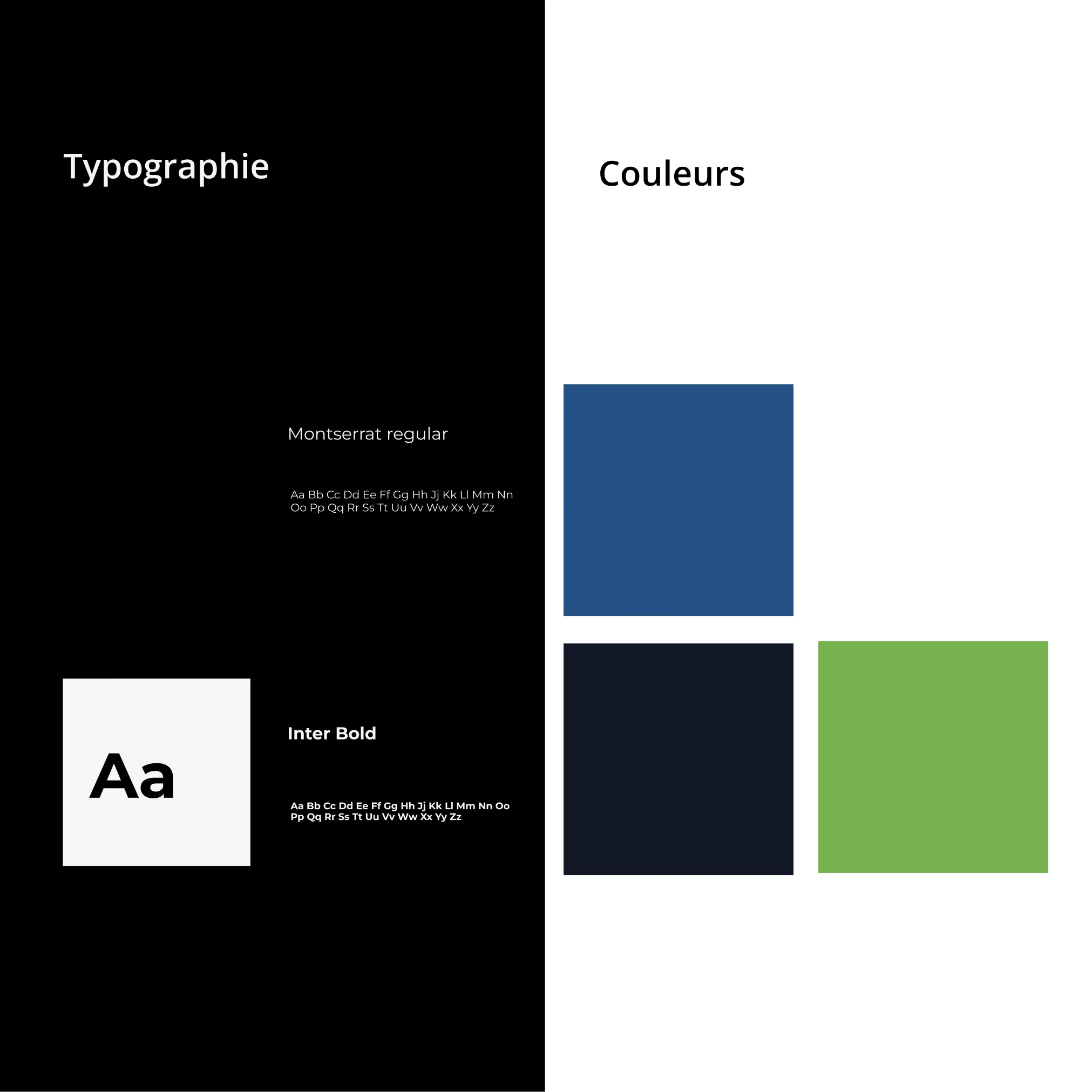 Typographie Copla