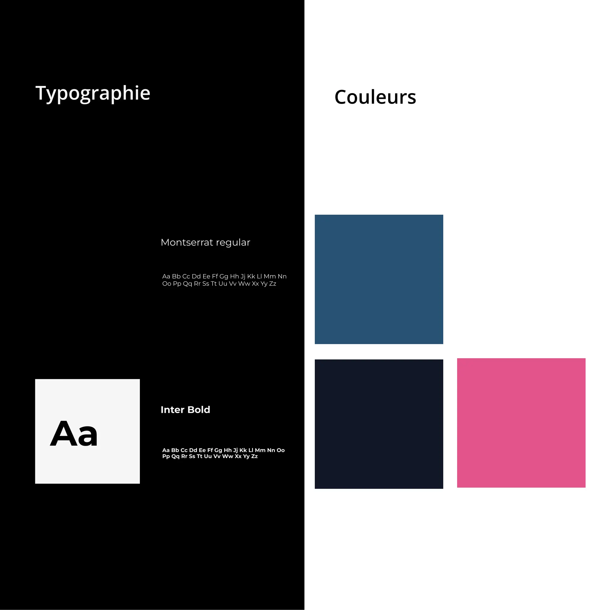 Typographie Aquacouleur 