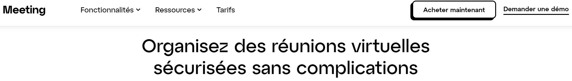 GoToMeeting homepage