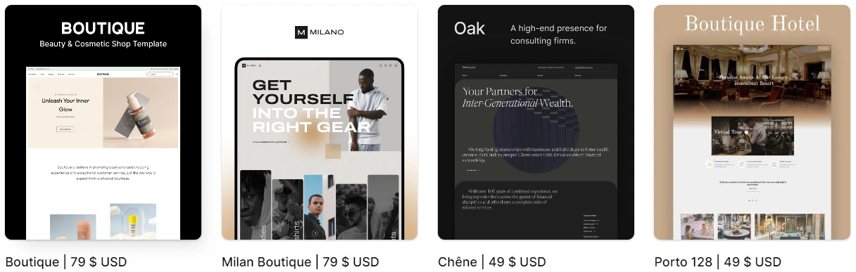 Template webflow responsive