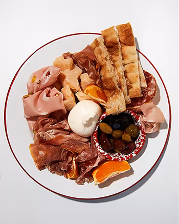 Photo of a salumi platter
