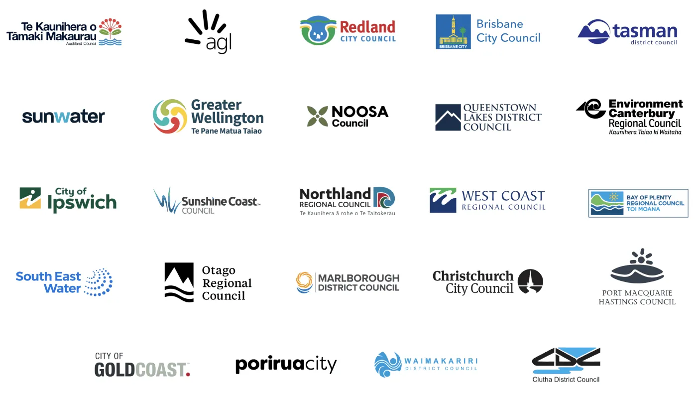 Logos of HiLo customers across New Zealand and Australia