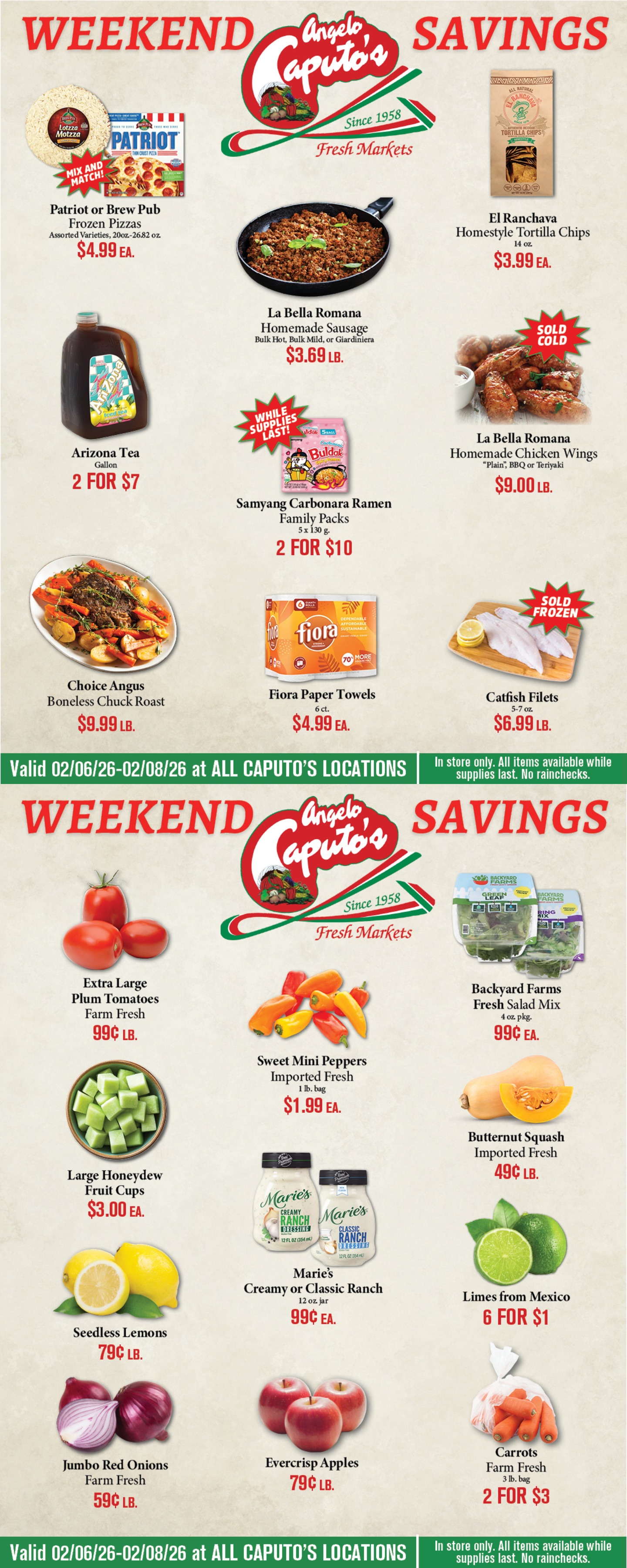 Three Day Sale Page Two