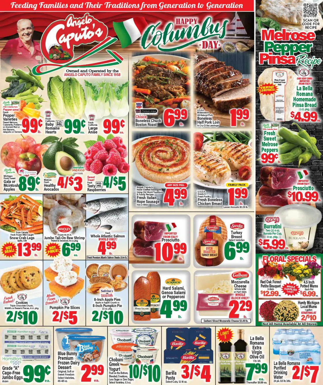 Angelo Caputo's Fresh Markets weekly ad page 1 of 16