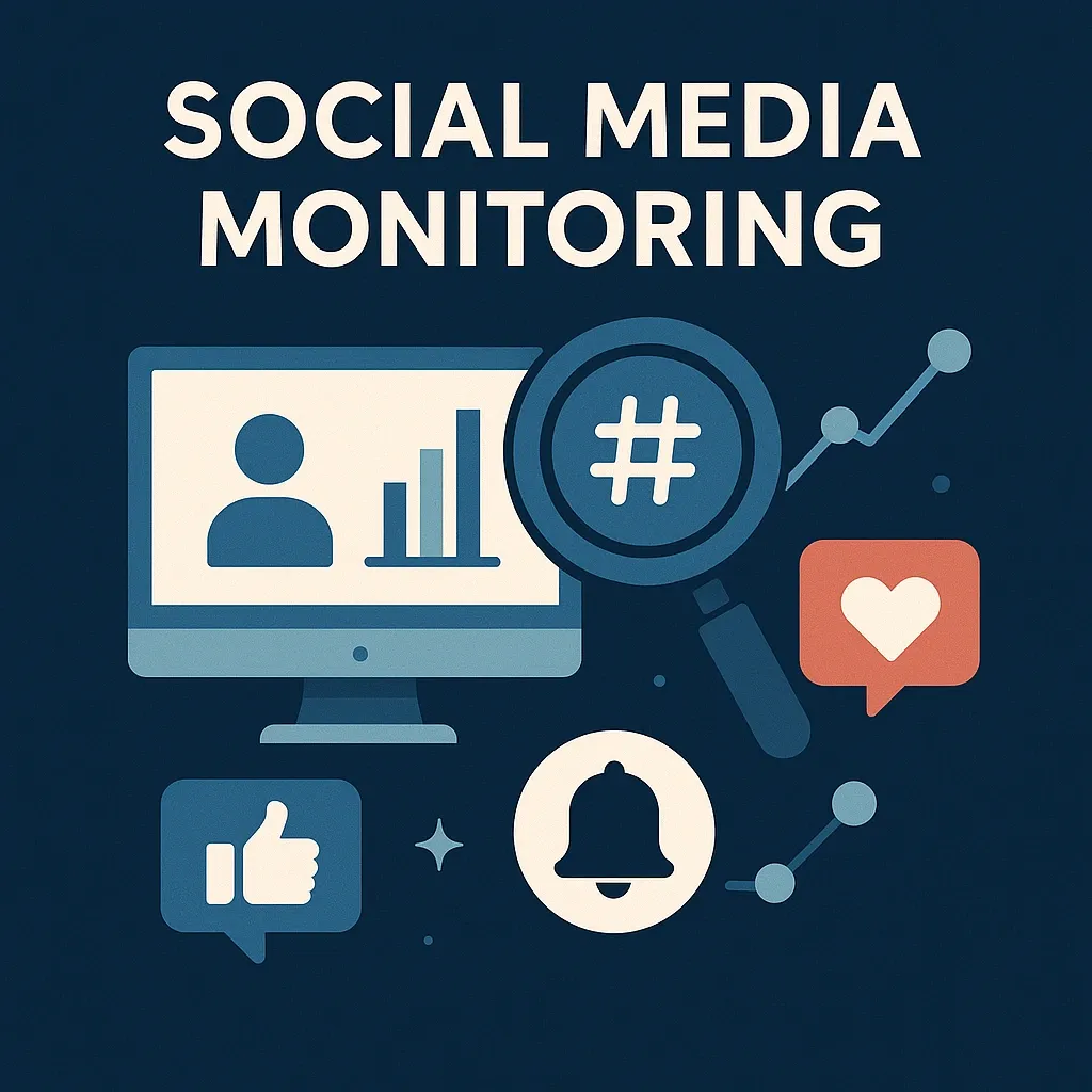 how to monitor social media