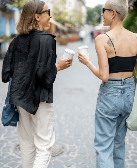 people walking down street; wichita therapists