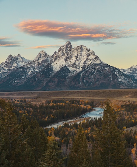 forest and river with mountain in the background; best cheyenne therapists
