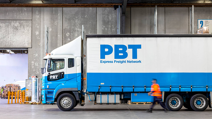 Image of PBT truck after successful acquisition by Mainstream.