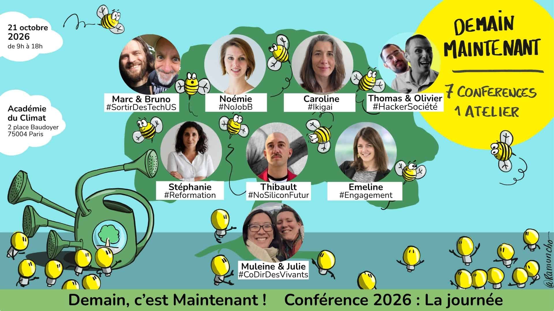 Programme de la journée du 21 octobre