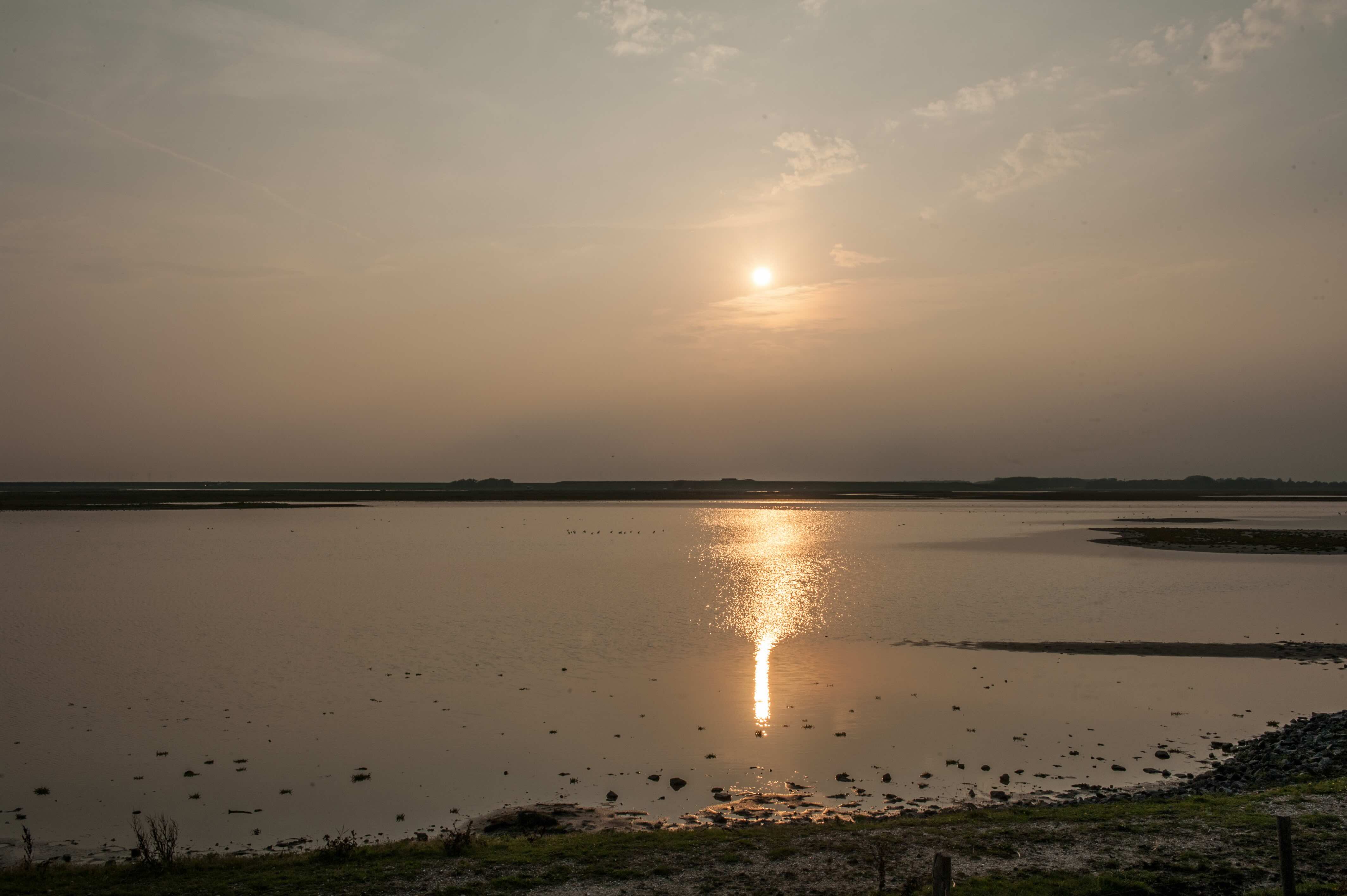 Sunset over the Oosterschelde