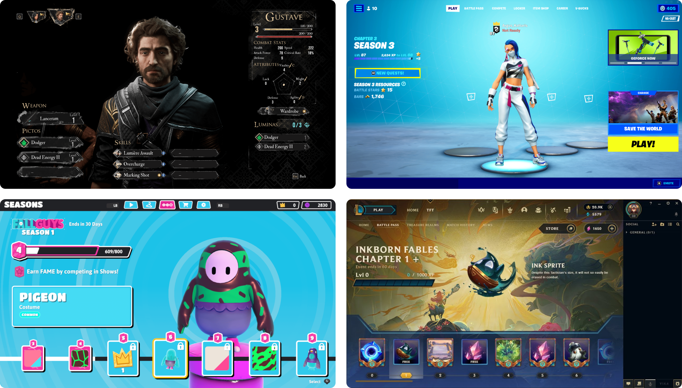 Gaming screens that shaped Direction 4