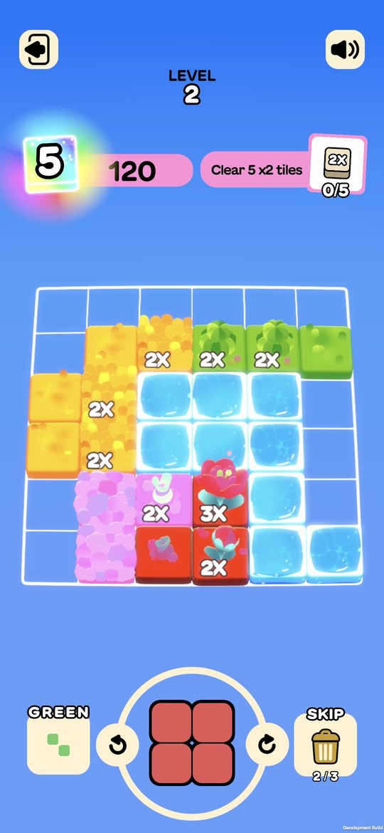 Clearing tiles