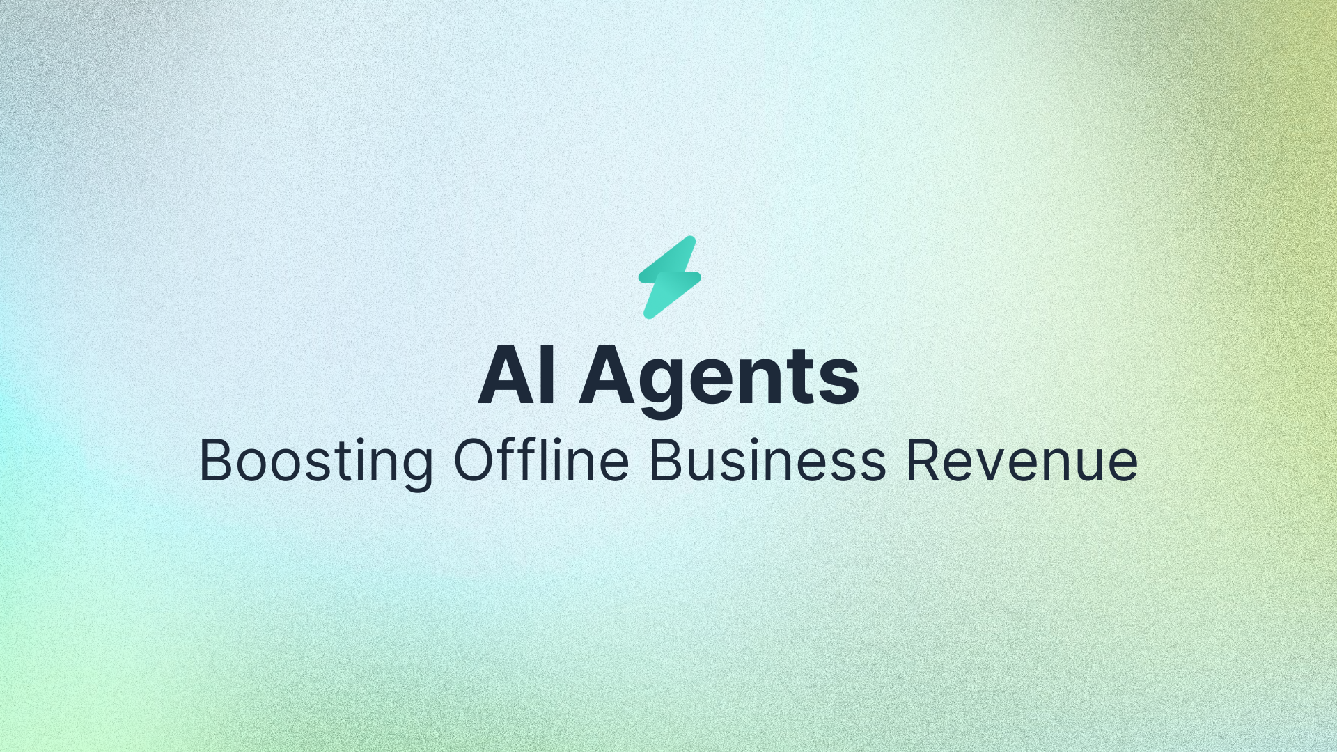 AI Agents: The Secret to Boosting Offline Business Revenue