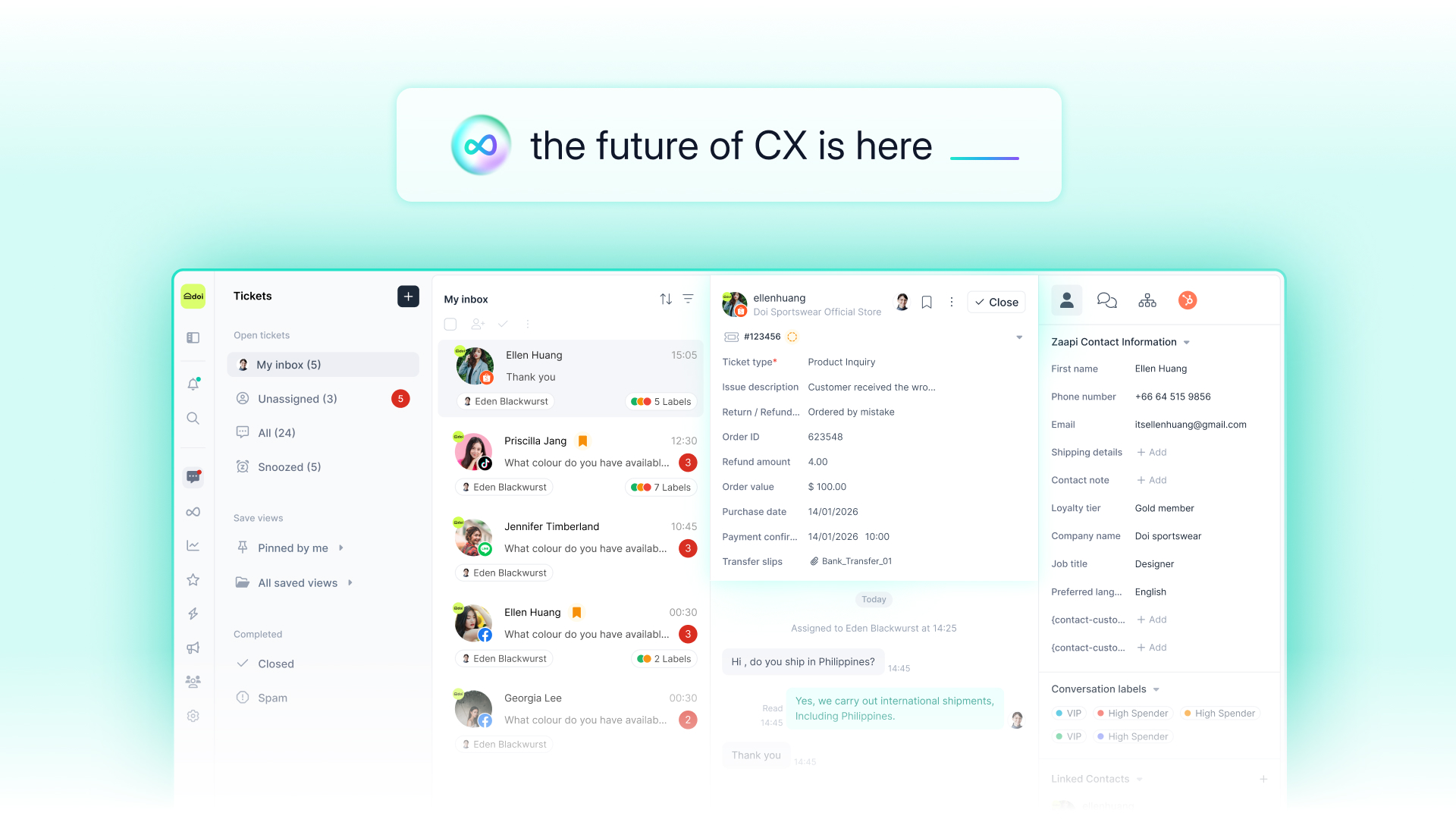 Introducing Ticket Fields: structured data, finally living in your Inbox