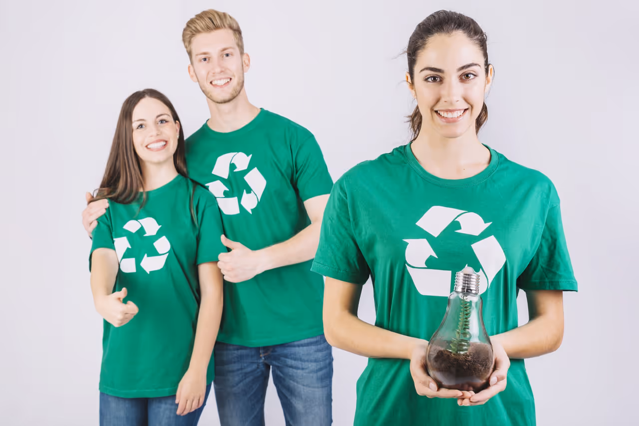 Eco-friendly way to recycle used textiles and clothes