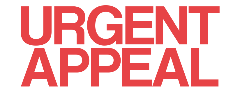 Urgent Appeal