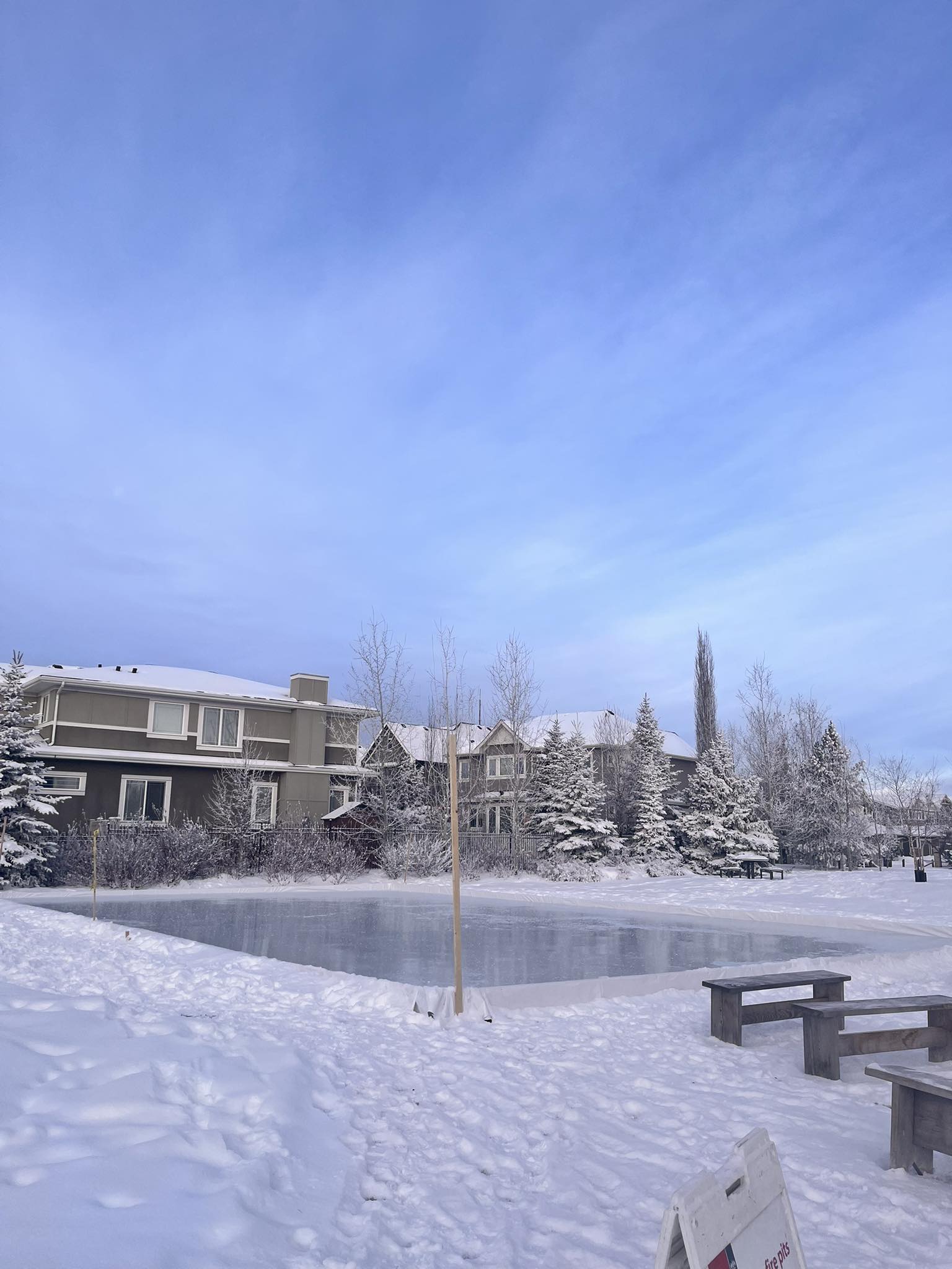 Ice Rink is NOW ready!