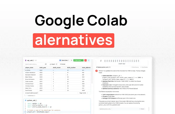 Google Colab Alternatives