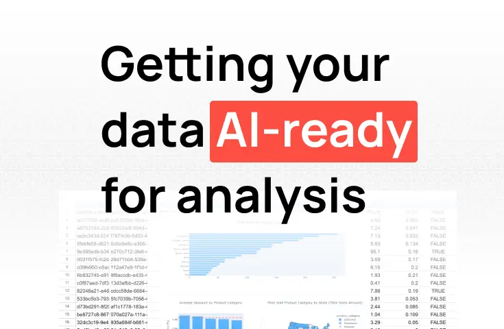 How to get your data AI-ready for data analysis