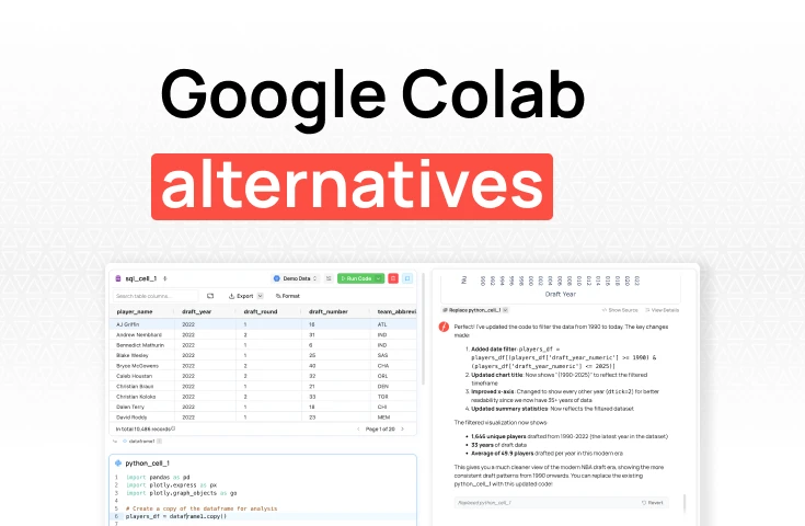 Google Colab Alternatives