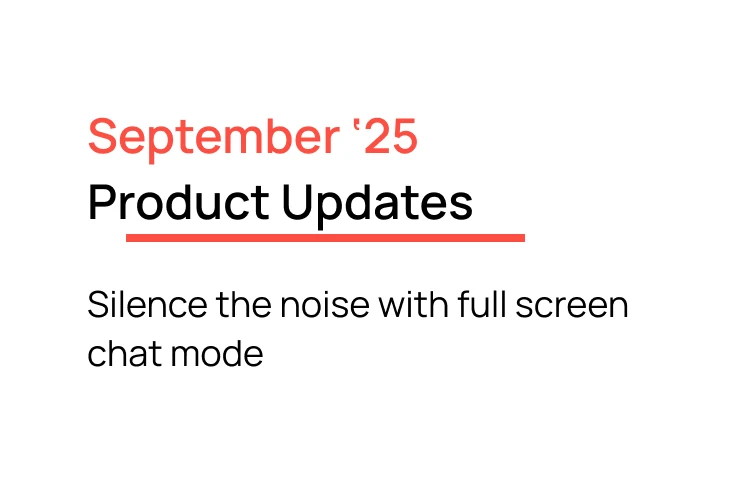 Fabi.ai September 2025 updates: Silence the noise with full screen chat mode