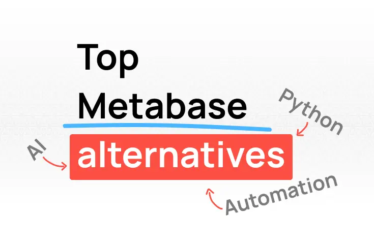 Top Metabase alternatives