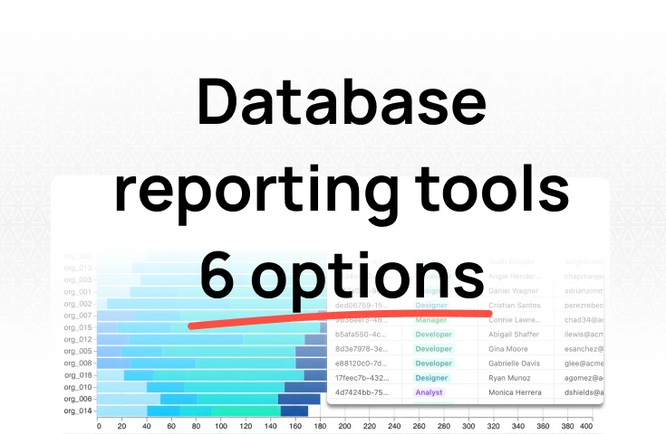 6 options for when your startup needs database reporting tools more than it needs a data analyst