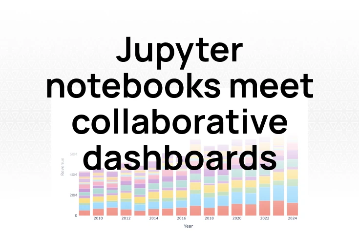 AI smartbooks: Turning your Jupyter notebooks into interactive dashboards