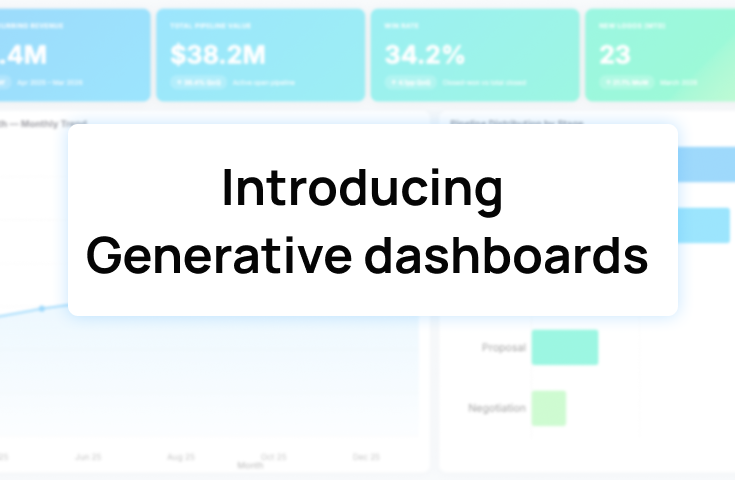 Introducing text-to-dashboard