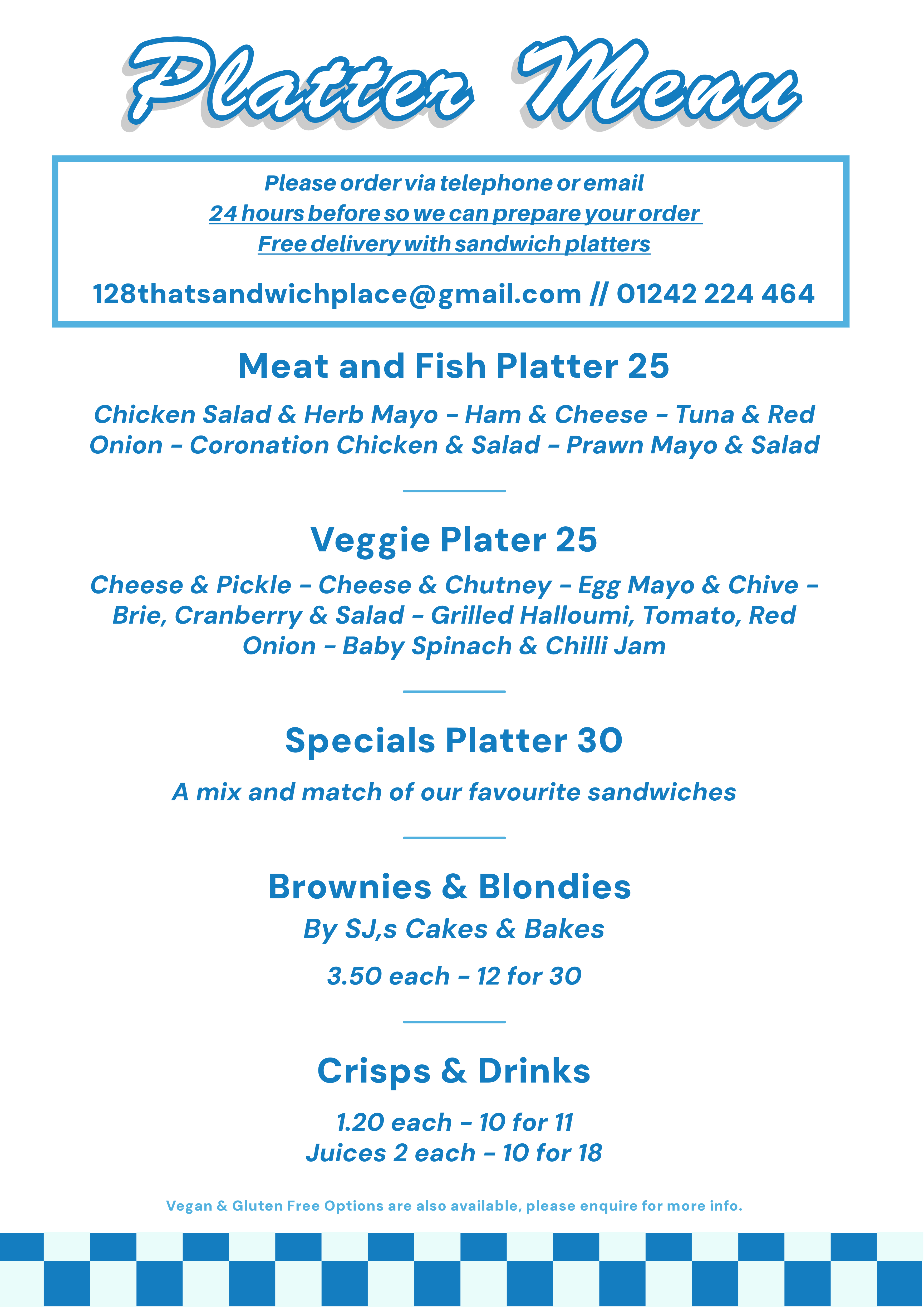 That Sandwich place menu p1