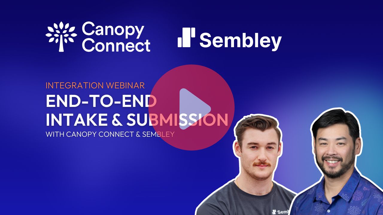 Sembley and Canopy Connect Integration Webinar