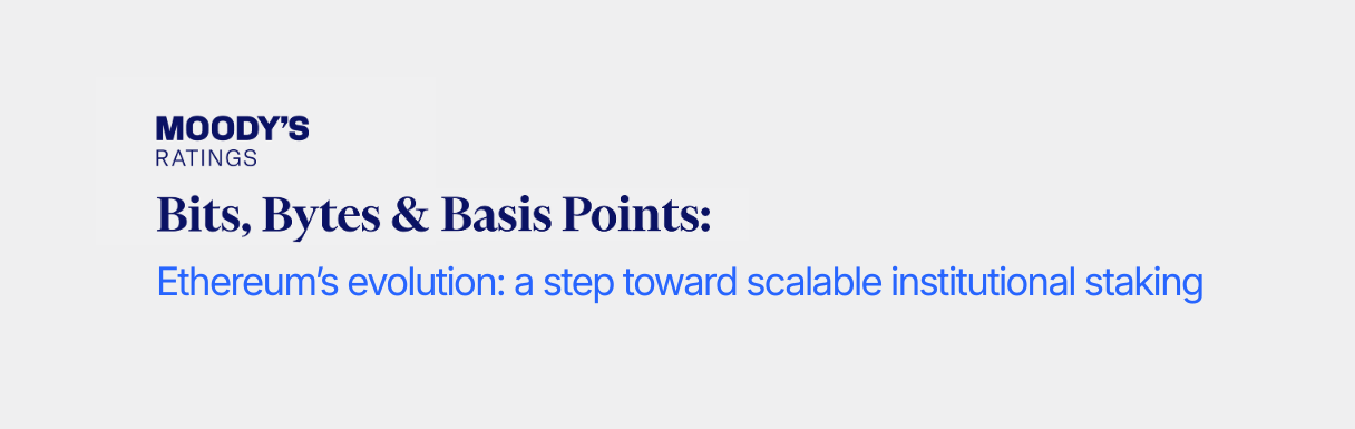 Ethereum’s evolution: a step toward scalable institutional staking