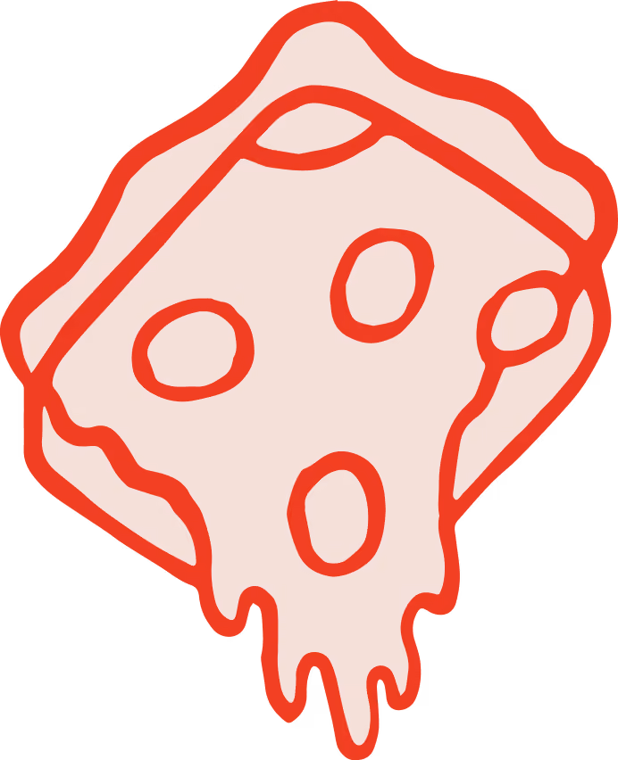 Pizza leggera e gustosa Wilma's Lugano trancio e asporto