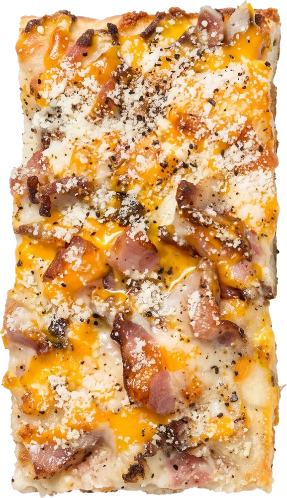 Carbonara slice