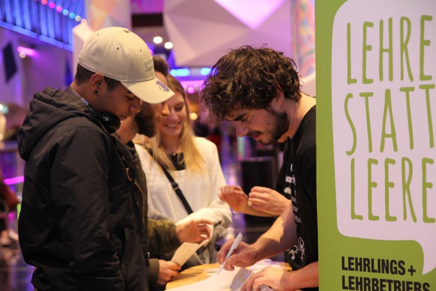 ‘Lehre statt Leere’-Roadshow