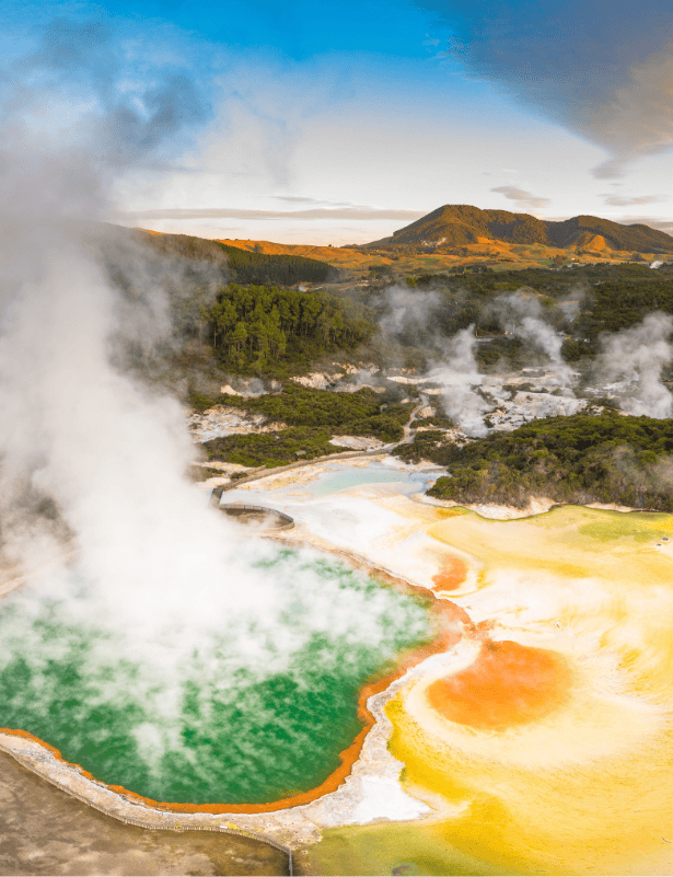 Ilha do Norte: Auckland, Rotorua e Wellington