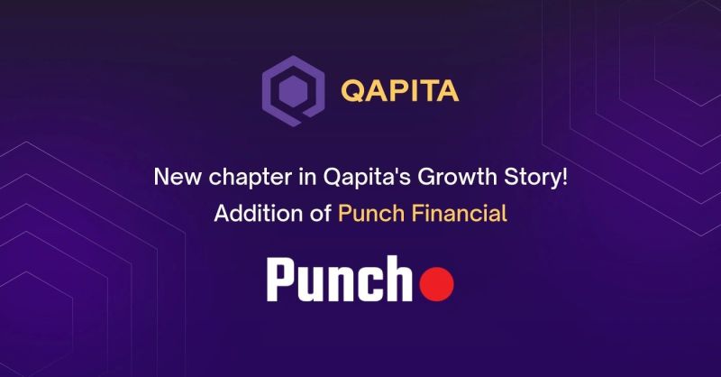 Qapita Acquires US-based Punch Financial to Bolster Fund Administration and Create a Unified Private Market Platform