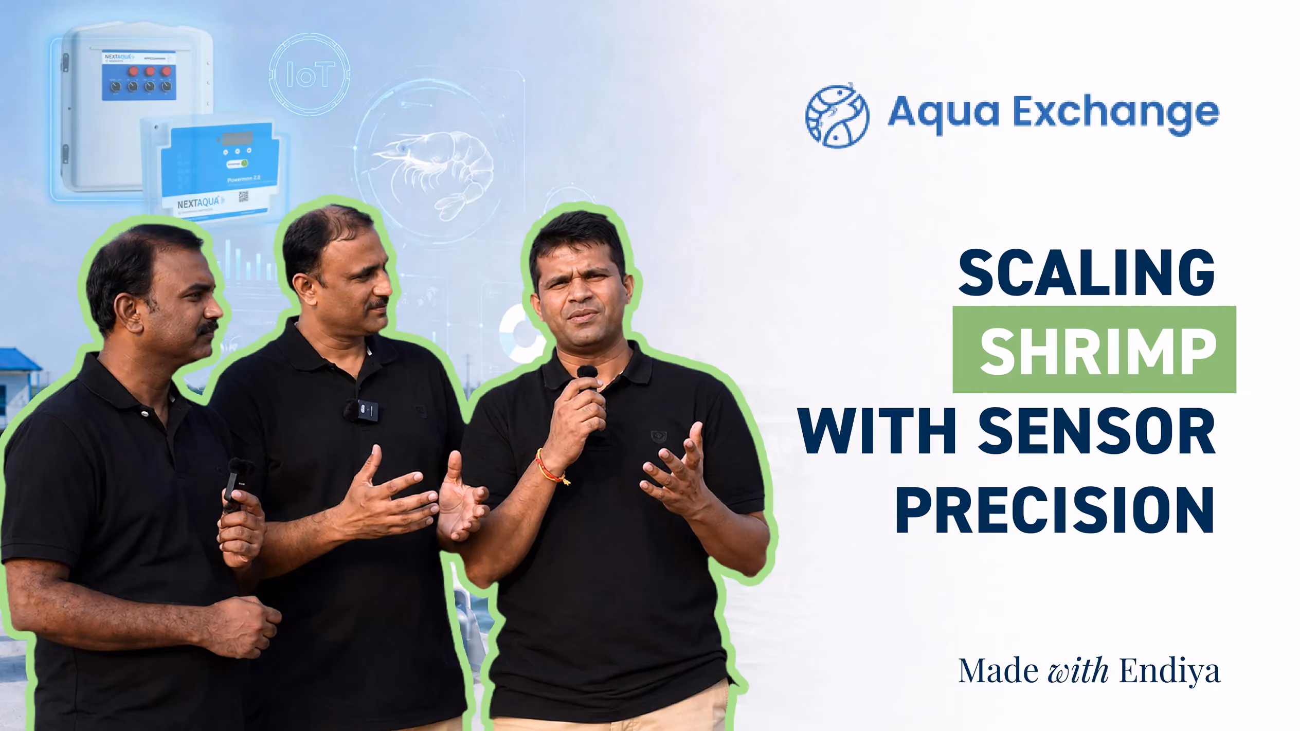 Scaling Shrimp with Sensor Precisio