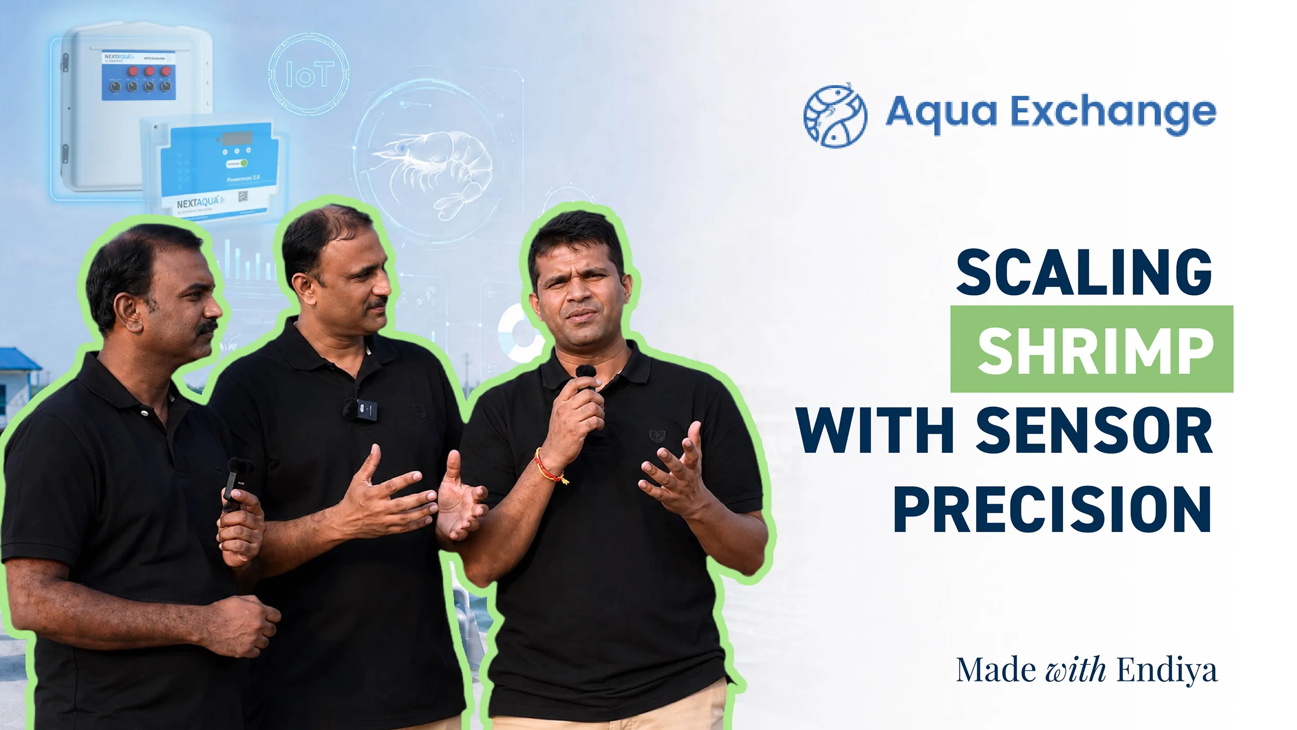 Scaling Shrimp with Sensor Precisio