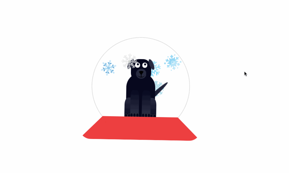 Snow Doggo animation 