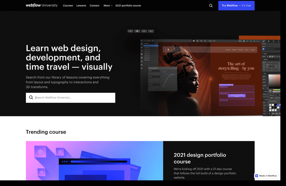 Webflow University