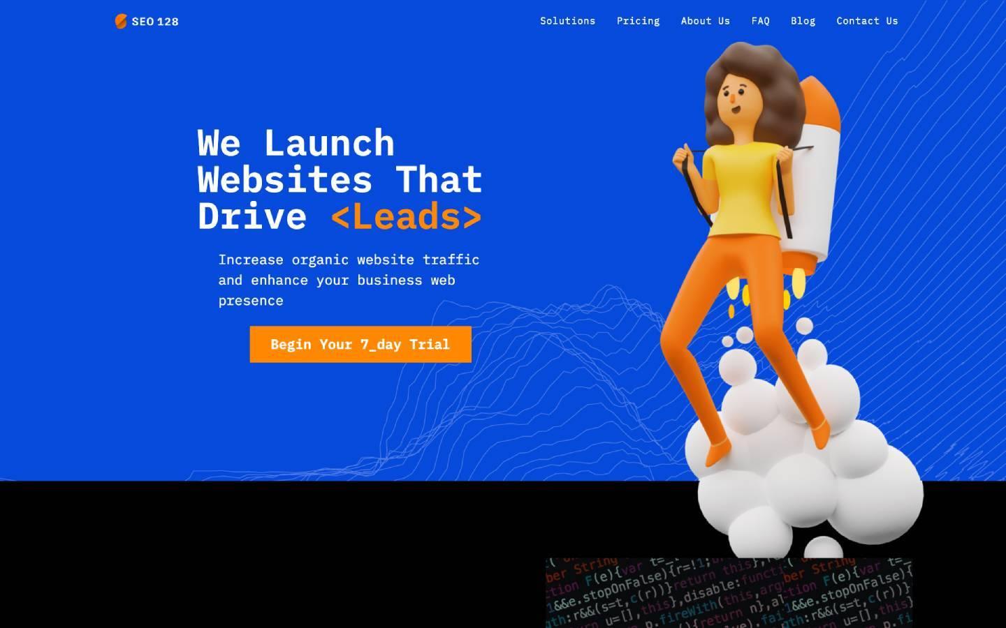SEO 128 - SEO Website Template