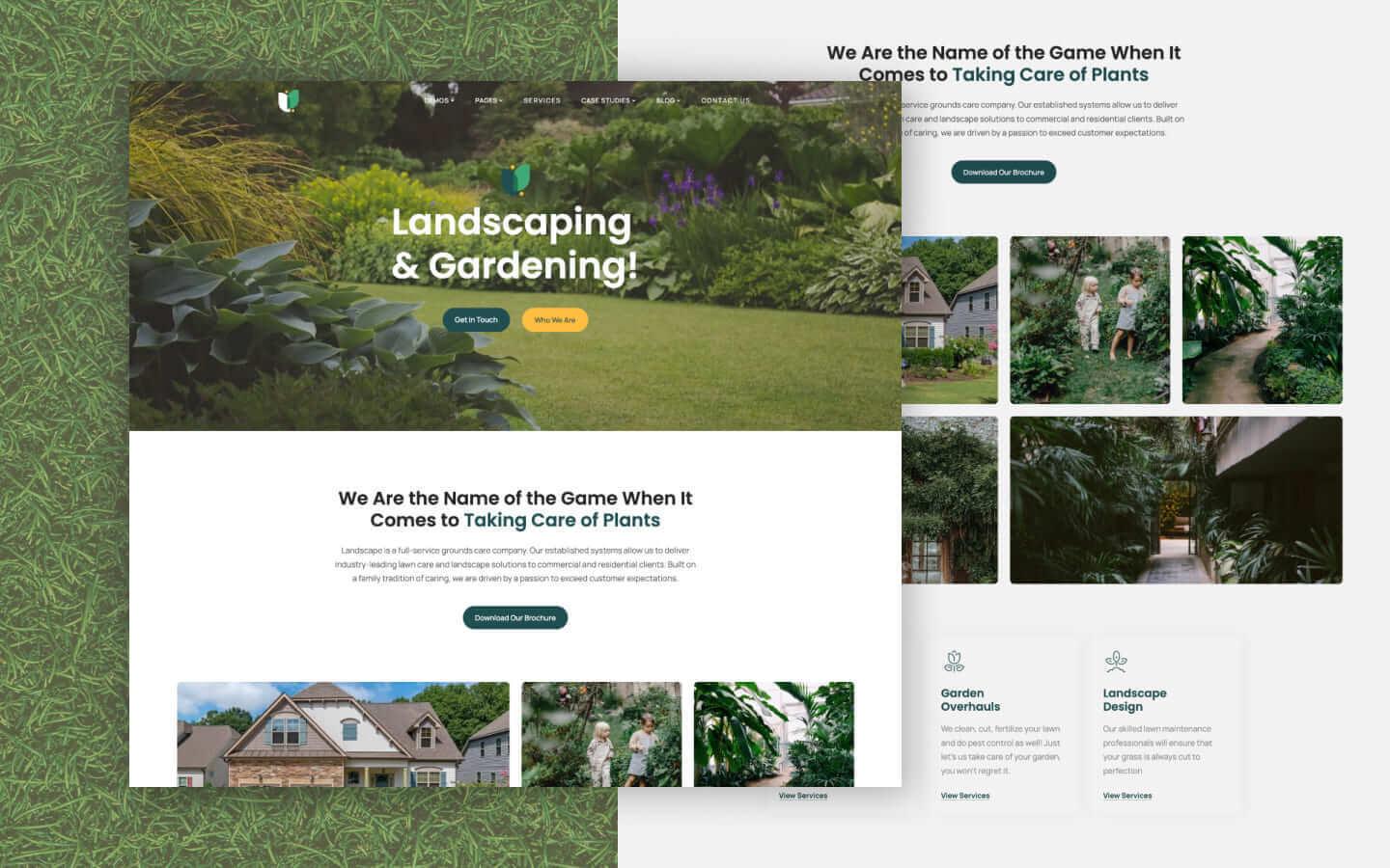 Landscape 128 - Landscaping and Gardening Website Template